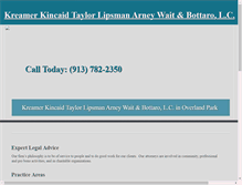 Tablet Screenshot of hrkklaw.com